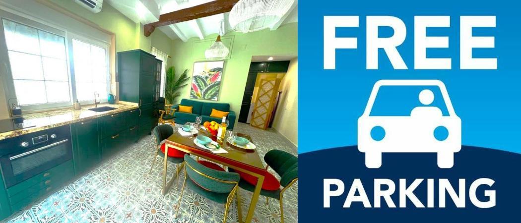 Esmeralda Apartment With Free Private Underground Parking Valencia Exterior foto